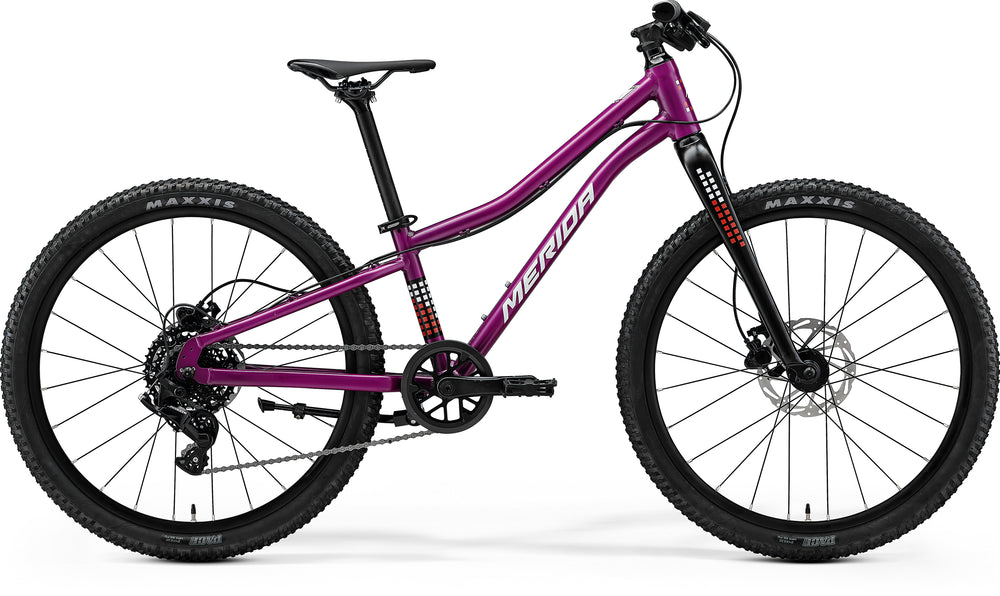 2027 Merida Matts J.24+ 24 Inch Kids Bike In Silk Purple