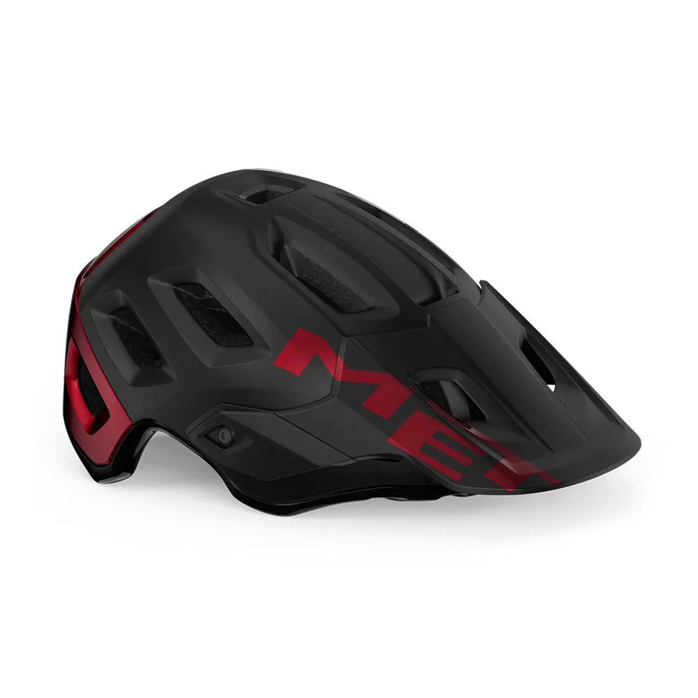 2022 MET Roam MIPS Mountain Bike Helmet in Black and Red