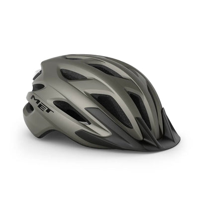 MET Crossover MIPS Cycling Helmet in Titanium