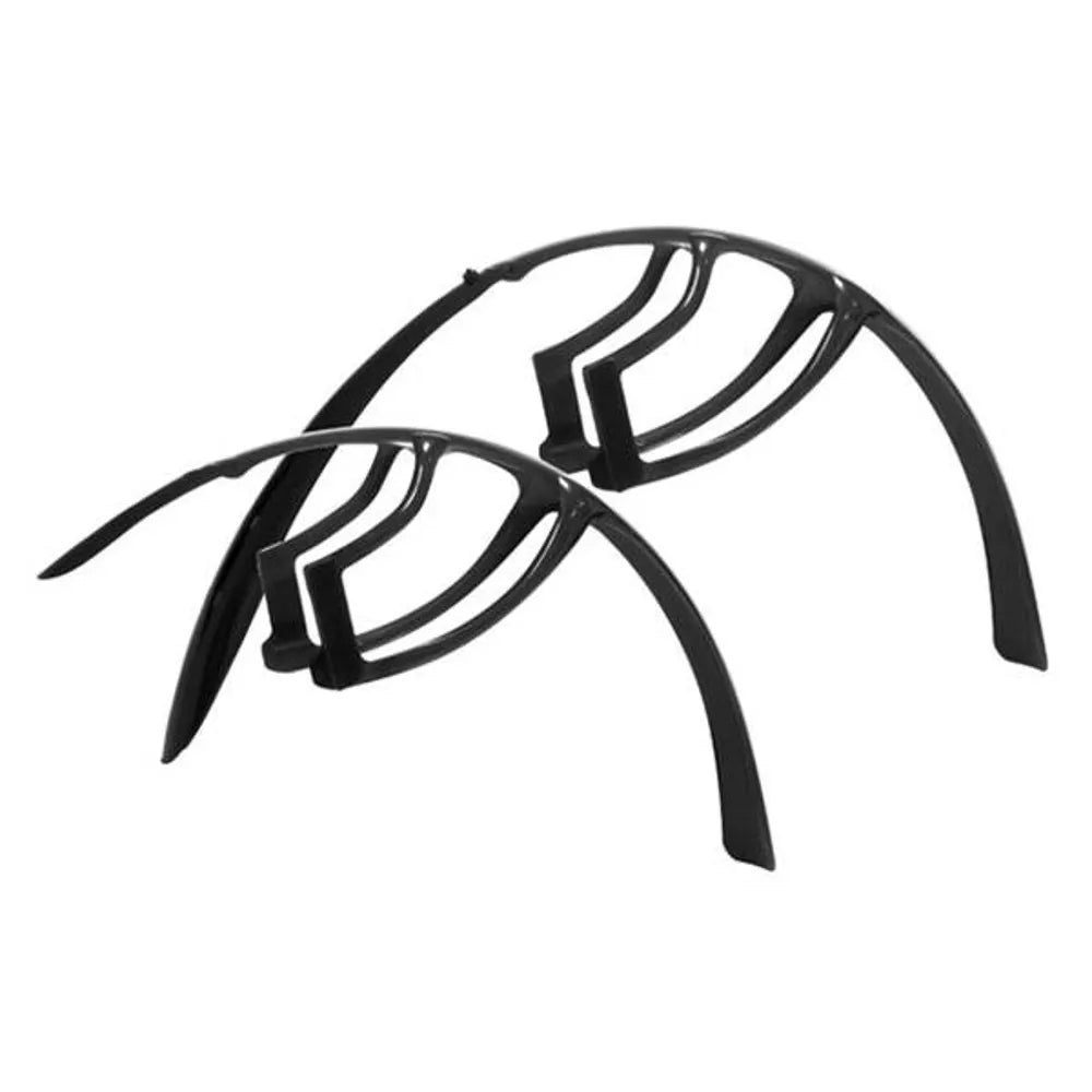 Crud Road Racer MK3 700c Road Bike Clip On Mudguard Set in Black