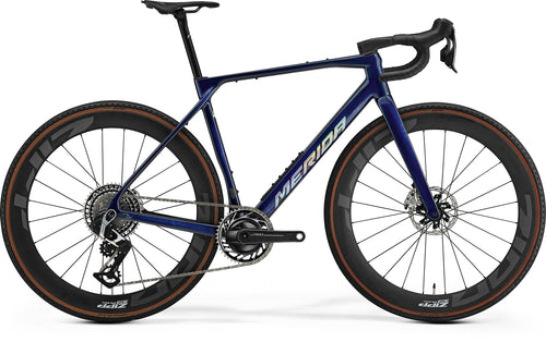 2027 Merida Mission 10K Gravel Bike In Transp. Blue Carbon Ud