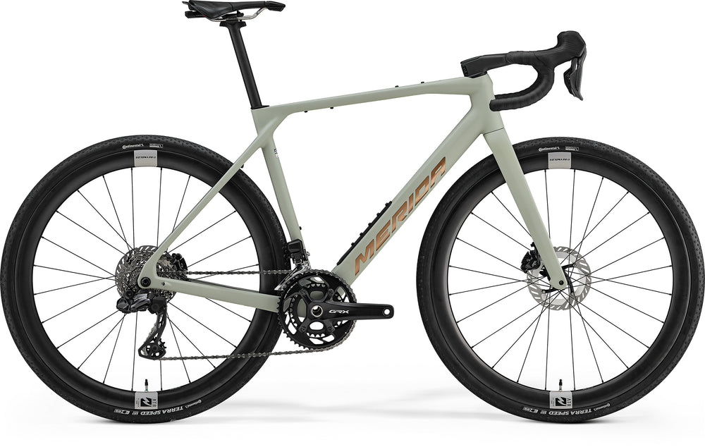 2027 Merida Mission 7000 Gravel Bike In Matt Early Moss Grey