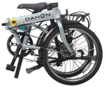 Dahon Mariner D8 20" Folding Bike | Cyan 40th Anniversary