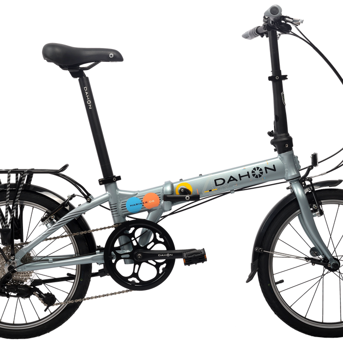 Dahon Mariner D8 20" Folding Bike | Cyan 40th Anniversary