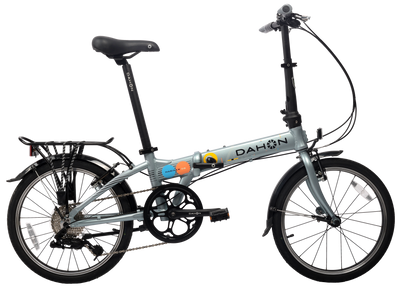 Dahon Mariner D8 20" Folding Bike | Cyan 40th Anniversary