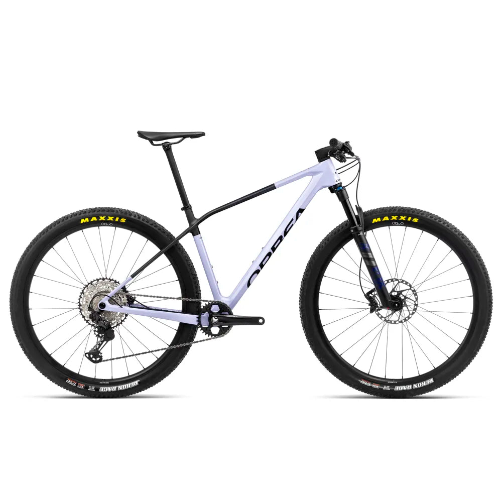 Orbea Alma M10 Carbon Hardtail Mountain Bike in Lavender 