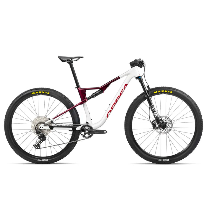 2023 Orbea OIZ H30 Full Suspension Mountain Bike in White