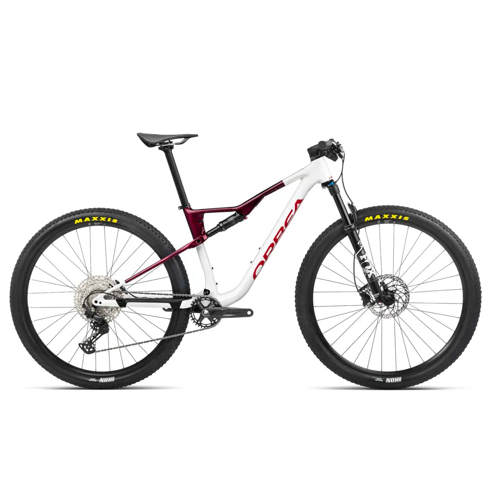 2023 Orbea OIZ H30 Full Suspension Mountain Bike in White