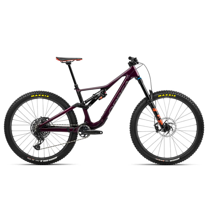 2023 Orbea Rallon M10 Carbon Full Suspension Mountain Bike in Mulberry