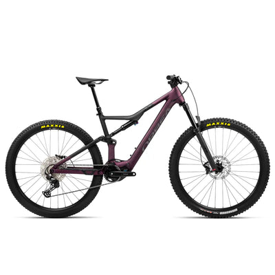 2023 Orbea RISE H30 Electric Mountain Bike in Metallic Mulberry