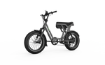 UTO OG200 electric bike in Graphite Grey, three-quarter left