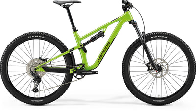 2023 Merida One-Forty 400 Full Suspension Mountain Bike in Green