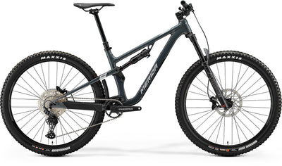 2023 Merida One-Forty 500 Full Suspension Mountain Bike in Grey