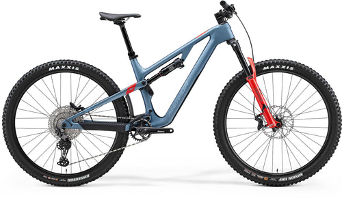 2024 Merida One-Forty 6000 Full Suspension Mountain Bike in Blue