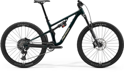 2026 Merida One Forty 700 Full Suspension Mountain Bike in Halo Green