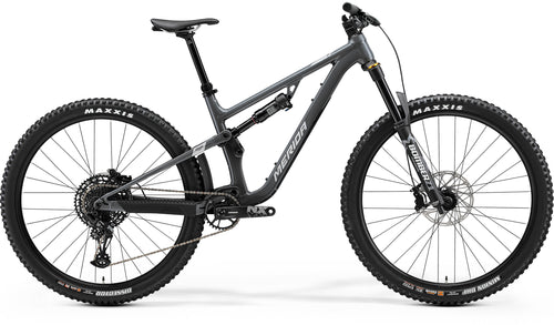 2024 Merida One-Forty 700 Full Suspension Mountain Bike in Grey
