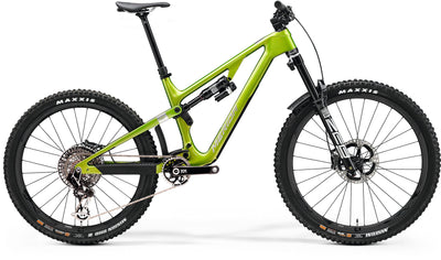 2023 Merida One-Sixty 10K Full Suspension Mountain Bike in Green