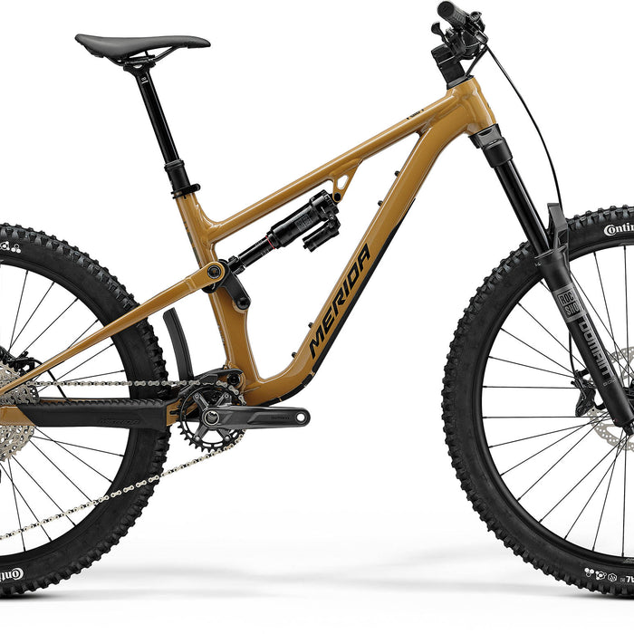2026 Merida One Sixty 500 Full Suspension Mountain Bike in River Clay