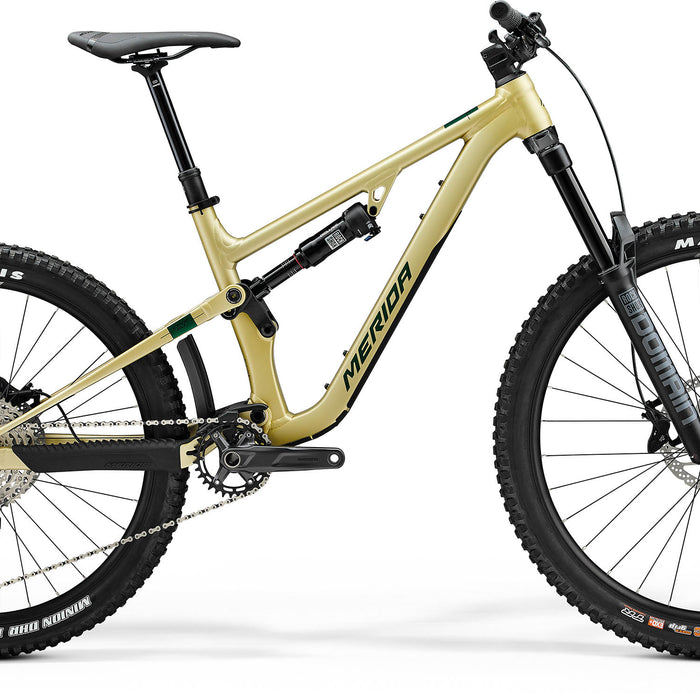 2024 Merida One-Sixty 500 Full Suspension Mountain Bike in Gold