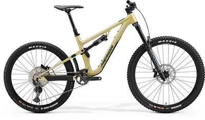 2024 Merida One-Sixty 500 Full Suspension Mountain Bike in Gold