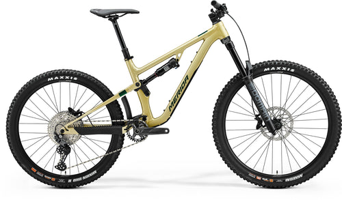 2024 Merida One-Sixty 500 Full Suspension Mountain Bike in Gold