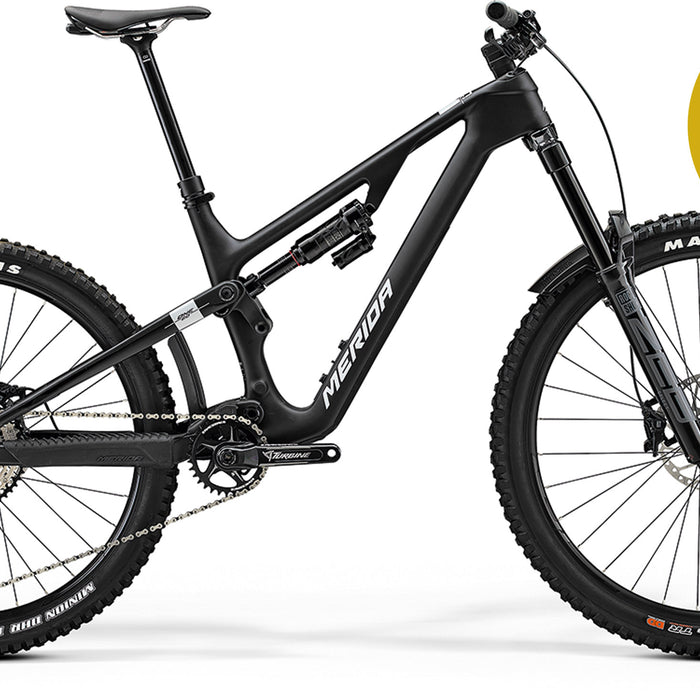 2023 Merida One-Sixty 6000 Full Suspension Mountain Bike in Black
