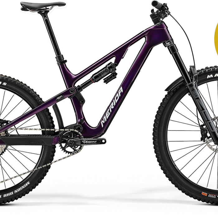2023 Merida One-Sixty 6000 Full Suspension Mountain Bike in Purple