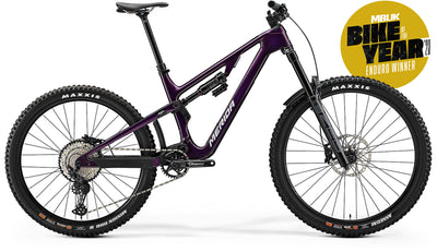 2023 Merida One-Sixty 6000 Full Suspension Mountain Bike in Purple