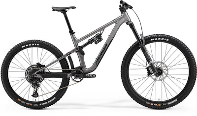 2024 Merida One-Sixty 700 Full Suspension Mountain Bike in Grey