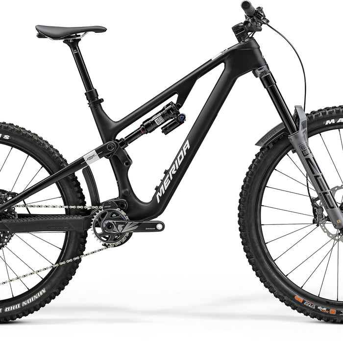 2023 Merida One-Sixty 8000 Full Suspension Mountain Bike in Black