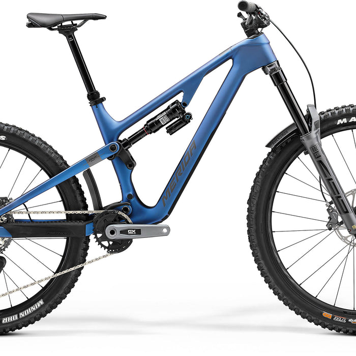 2024 Merida One-Sixty 8000 Full Suspension Mountain Bike in Blue