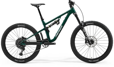 2026 Merida One Sixty FR 400 Full Suspension Mountain Bike in Deep Forest Green