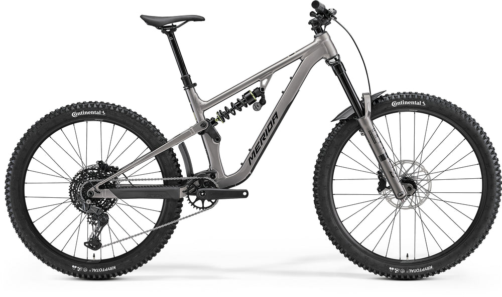 2027 Merida One-Sixty Fr 400 Full Suspension Mountain Bike In Warm Slate Grey