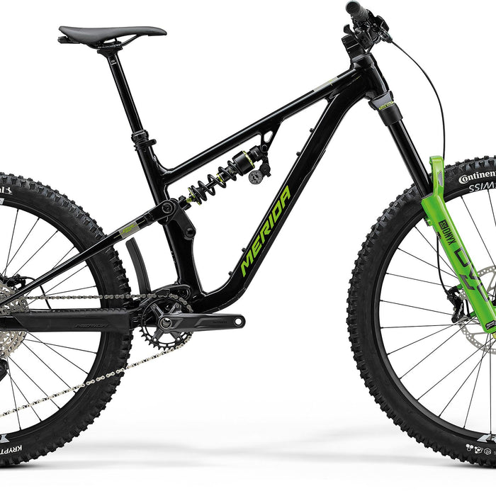 2025 Merida One-Sixty FR 800 Full Suspension Mountain Bike in Black