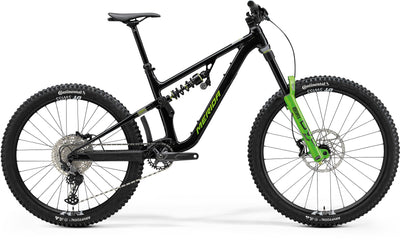 2025 Merida One-Sixty FR 800 Full Suspension Mountain Bike in Black
