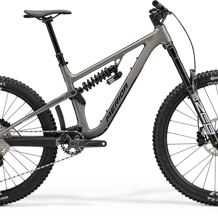 2026 Merida One Sixty FR 800 Full Suspension Mountain Bike in Warm Slate Grey