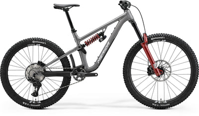 2027 Merida One-Sixty Fr 800 Full Suspension Mountain Bike In Silk Gunmetal Grey