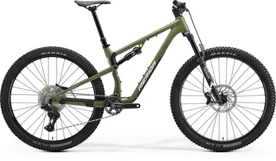 2027 Merida One-Twenty 600 Full Suspension Mountain Bike In Anaconda Green