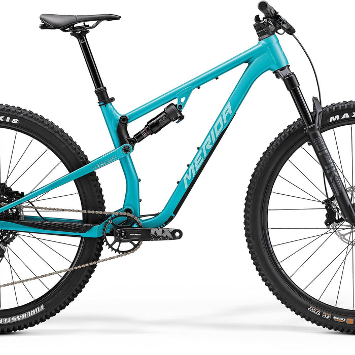 2024 Merida One-Twenty 700 Full Suspension Mountain Bike in Teal