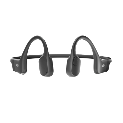 Shokz OpenRun in Cosmic Black, side view