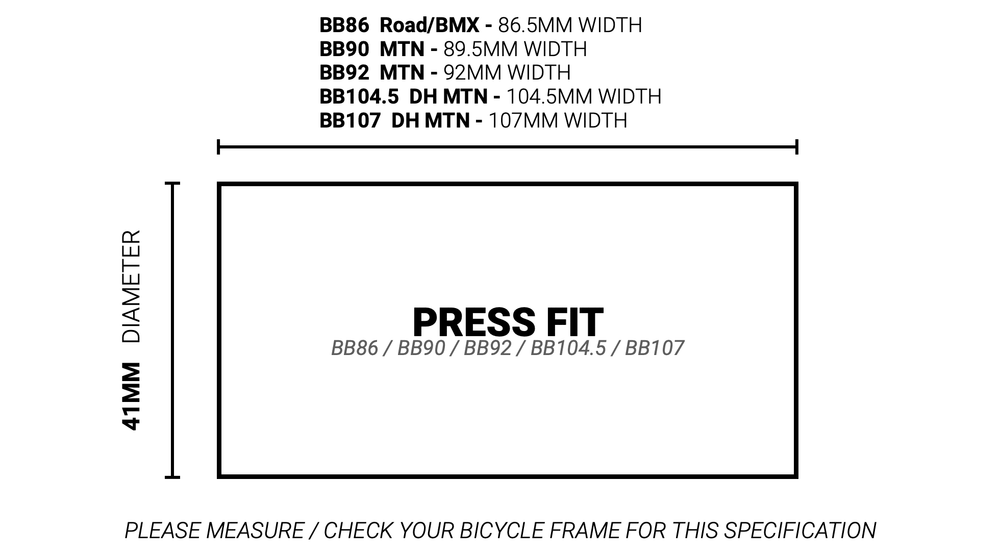 Praxis bb m30 bb86/bb90/bb92