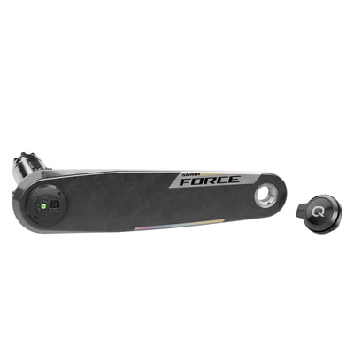 SRAM Left Arm and Power Meter Spindle FORCE E1 DUB (Right Arm/BB/Spider/Chainrings Not included): BLACK 170MM