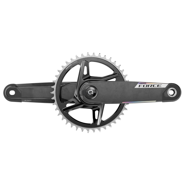 SRAM Crankset w/Power meter spindle FORCE AXS 1x XPLR DUB WIDE E1 - Direct Mount 42T (BB not included): 165MM