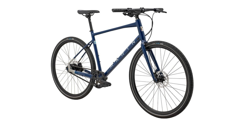 Marin Presidio Hybrid Bike in Blue - Main Image