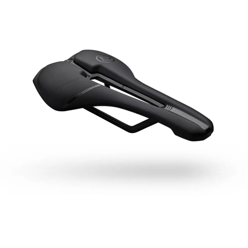 PRO Griffon Team Anatomic Saddle with Carbon Rails in Black