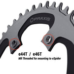 Praxis E-Ring 110 BCD NW 1x Direct threaded 44t
