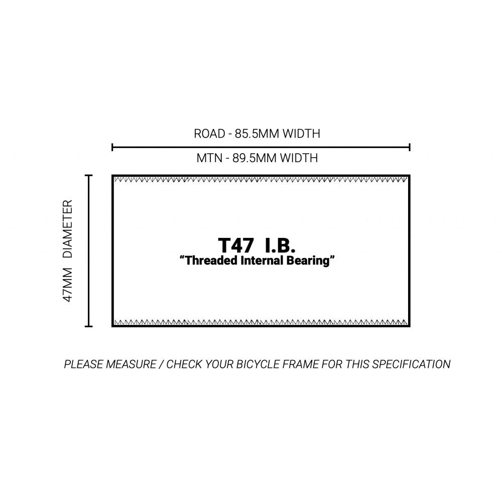 Praxis BB Shimano 24mm T47 I.B. 85.5mm CERAMIC