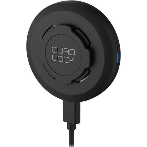 Quad Lock Car/Desk Wireless Charging Head in Black