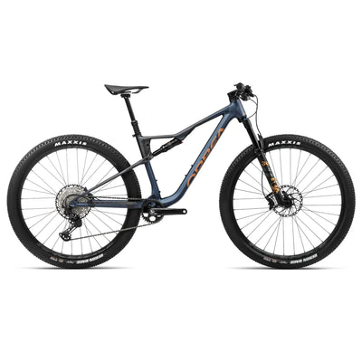 2024 Orbea Oiz H10 Mountain Bike In Moondust Blue/Leo Orange