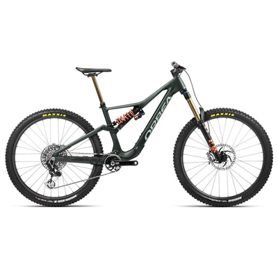 2024 Orbea Rallon M-LTD Mountain Bike in Forest Green Carbon